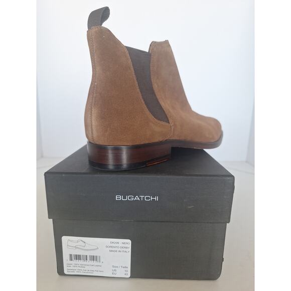 Aldo Brown Suede Chelsea Boots Men’s Size 10 / EU 43 Classic Slip-On Style - Picture 2 of 8